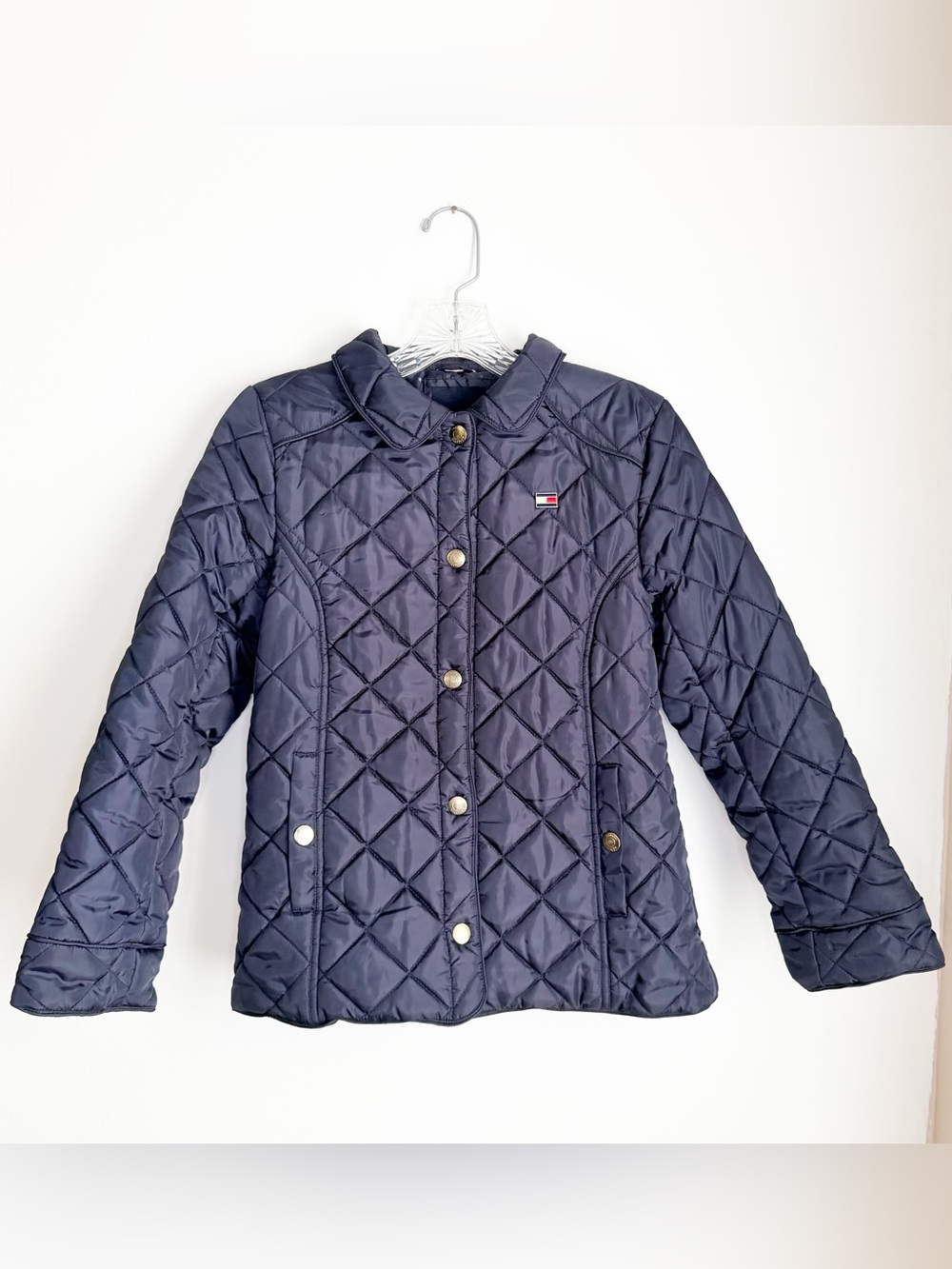 Tommy Hilfiger Kids Quilted Navy Puffer Jacket